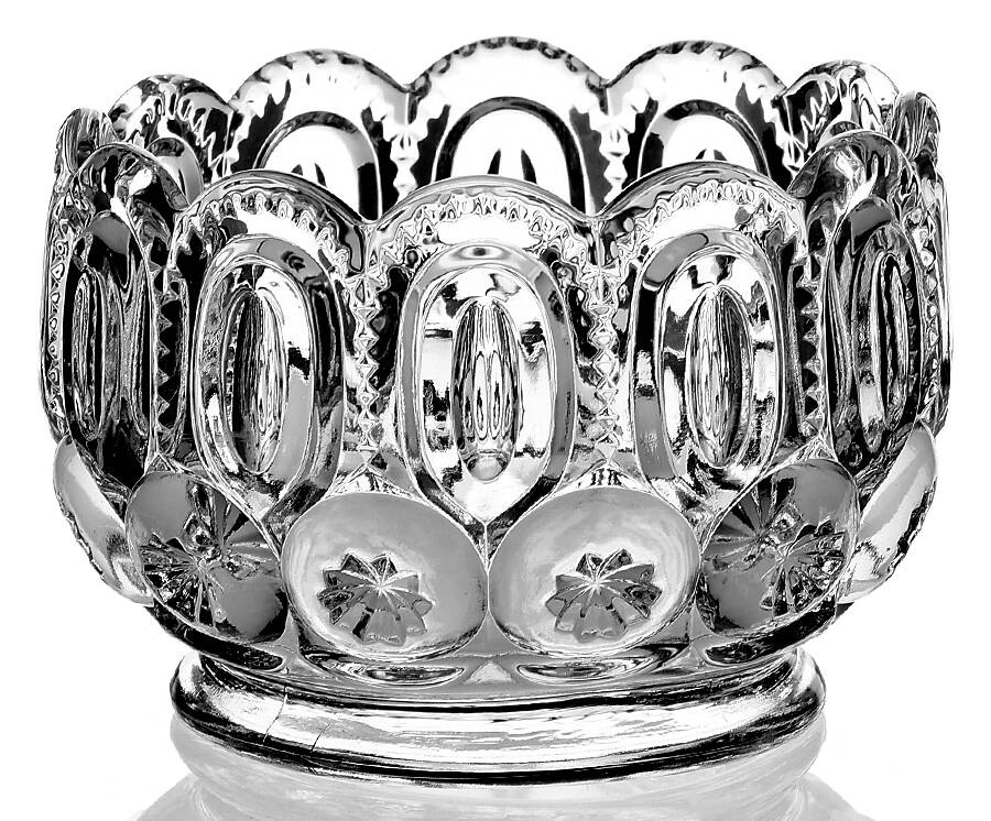 Palace Clear Footed Sauce Dish by Adams & Co-1