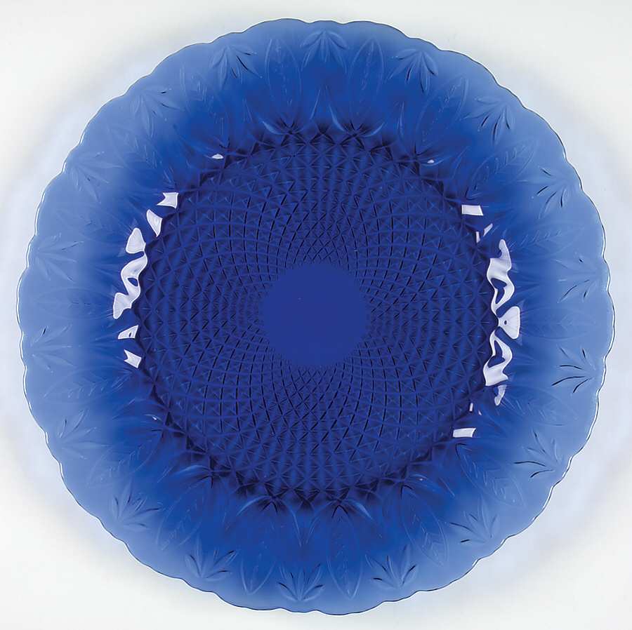 Royal Sapphire Dinner Plate by Avon-1