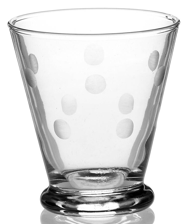 Coin Dot Whiskey Glass by Anchor Hocking-1