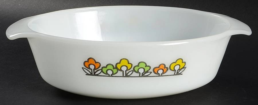 Summerfield 1.5 Quart Oval, Covered Casserole, No Lid by Anchor Hocking-1