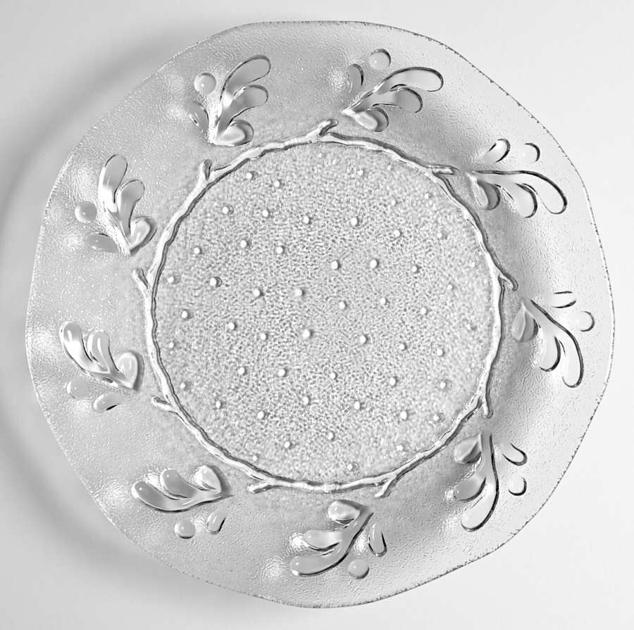 Amanda Luncheon Plate by Anchor Hocking-1
