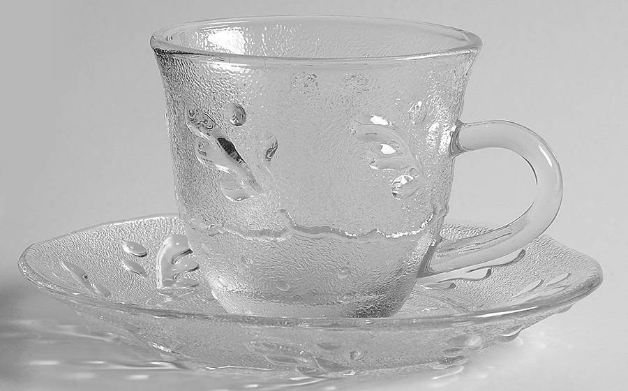 Amanda Cup & Saucer Set by Anchor Hocking-1