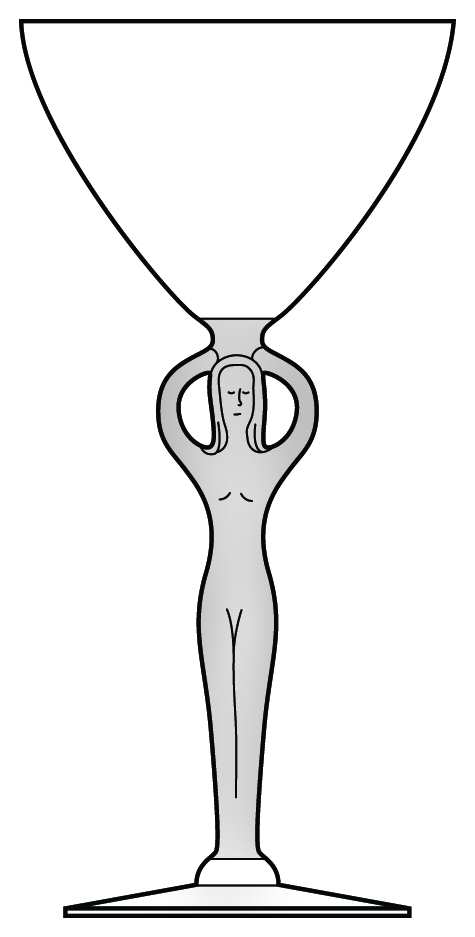 Aphrodite Martini Glass by Arcadia-1