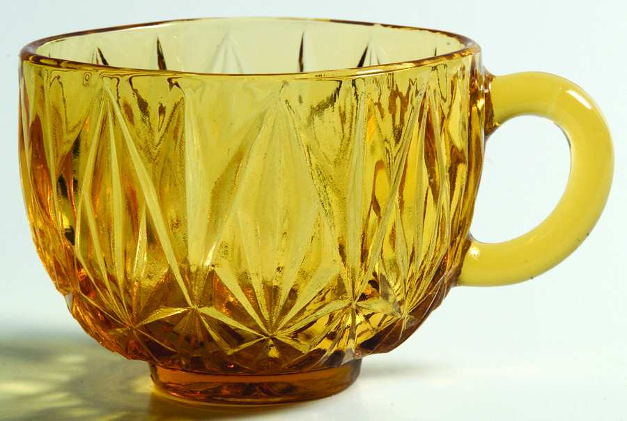 Williamsport Amber Punch Cup by Hazel-Atlas-1