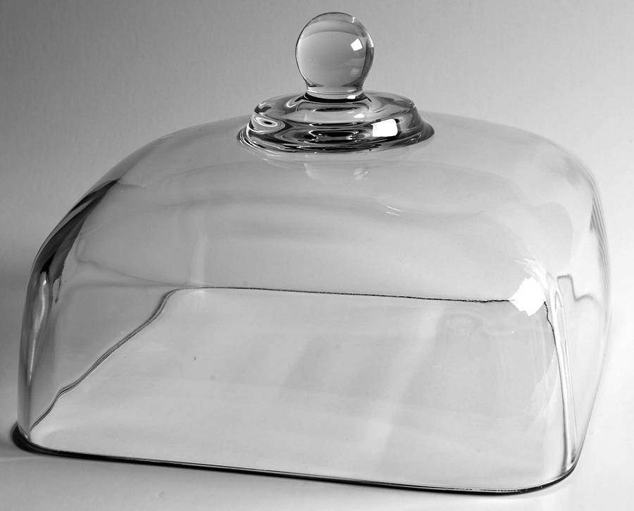 Union Square (Clear) Lid for Square Cake Stand by Anchor Hocking-1