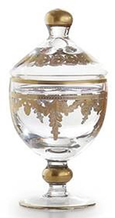 Baroque Gold Small Canister & Lid by Arte Italica-1