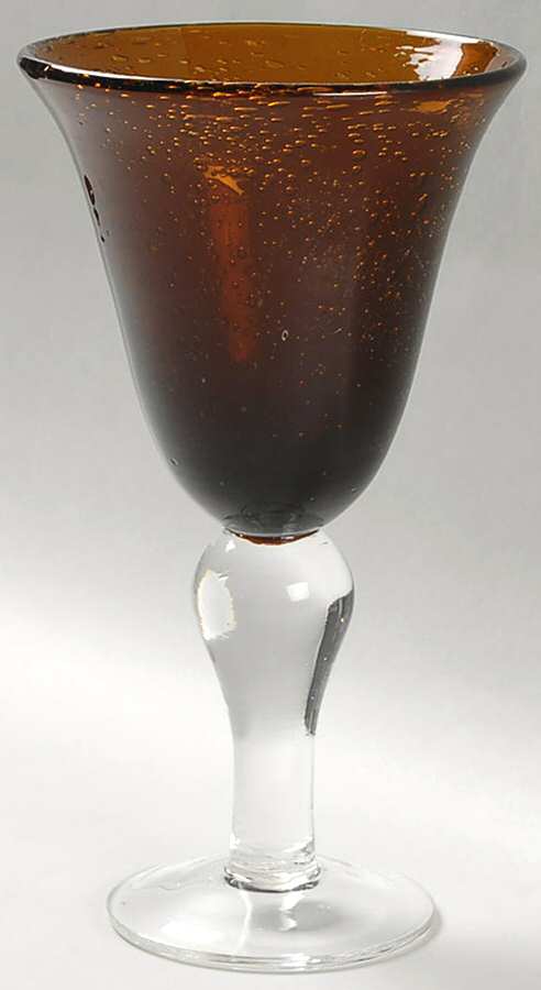 Iris Brown Water Goblet by Artland-1