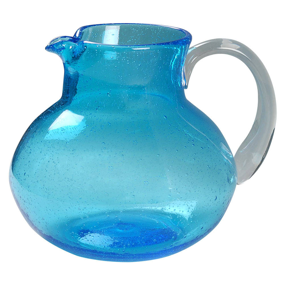 Iris Turquoise 90 Oz Pitcher by Artland-1