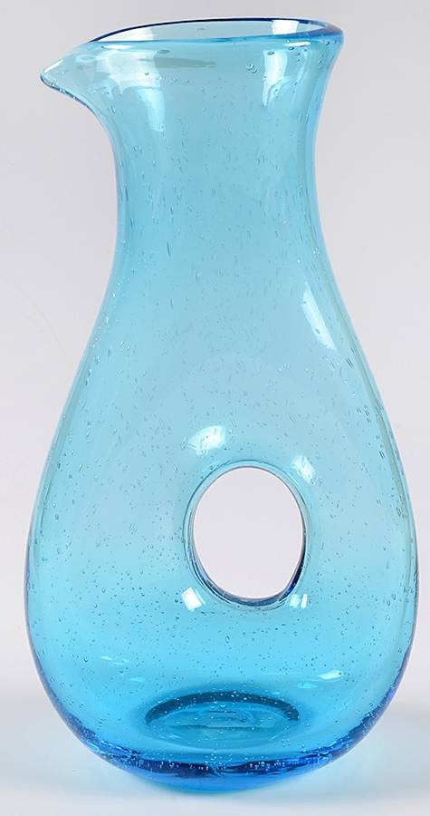 Iris Turquoise 36 Oz Loft Pitcher by Artland-1