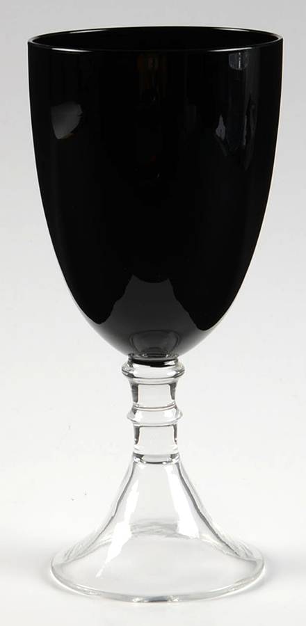 Veranda Black Water Goblet by Artland-1