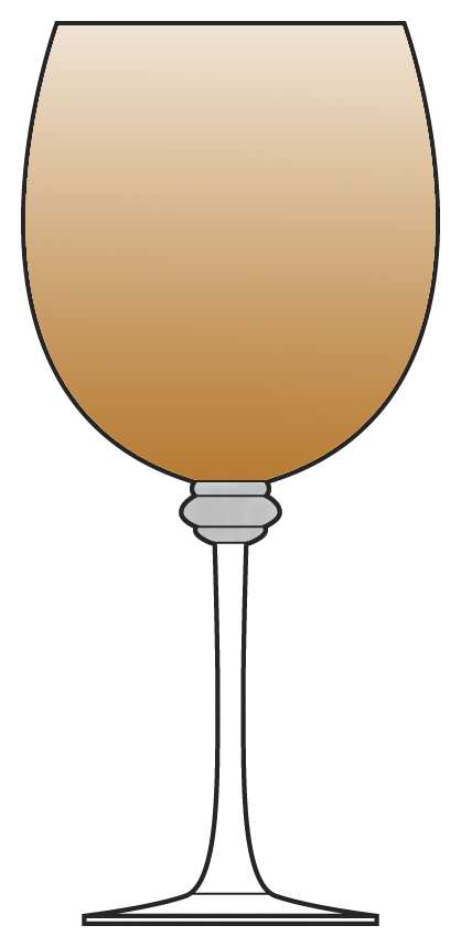 Halo Amber Water Goblet by Artland-1