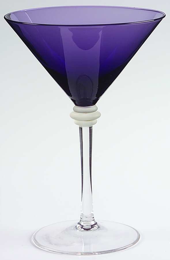 Halo Plum Martini Glass by Artland-1