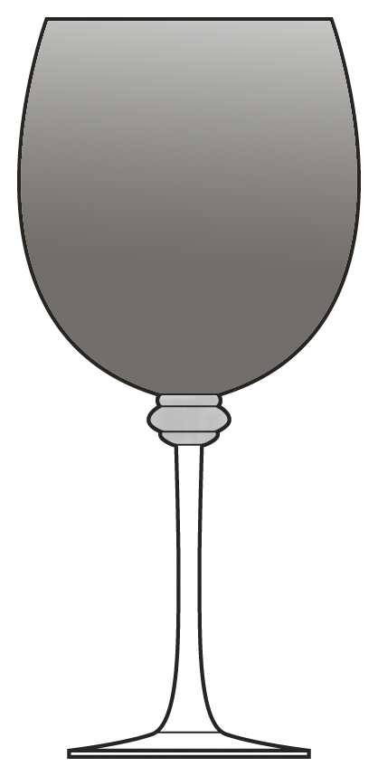 Halo Smoke Water Goblet by Artland-1