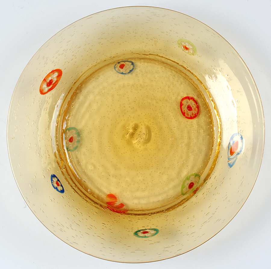 Fiore Amber Canape Plate by Artland-1