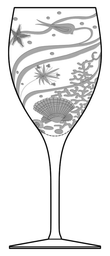 Atlantis Water Goblet by Artel-1