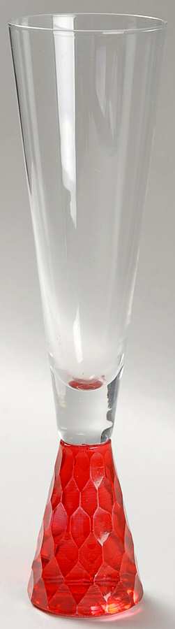 Presscott Ruby Fluted Champagne by Artland-1