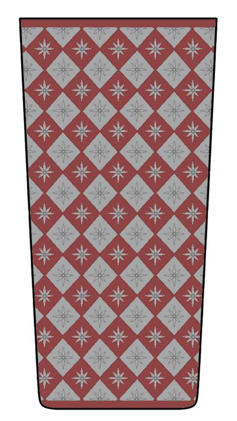 Empire Red Highball Glass by Artel-1