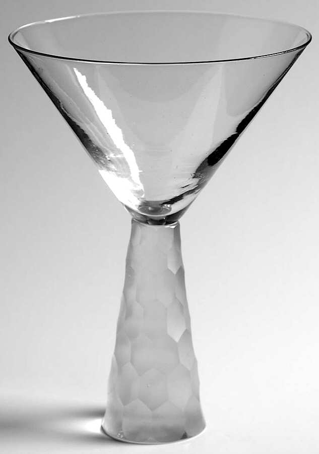 Presscott Clear (Frost) Martini Glass by Artland-1