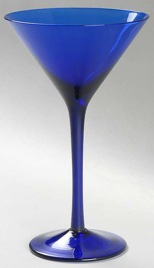 Midnight Blue Martini Glass by Artland-1