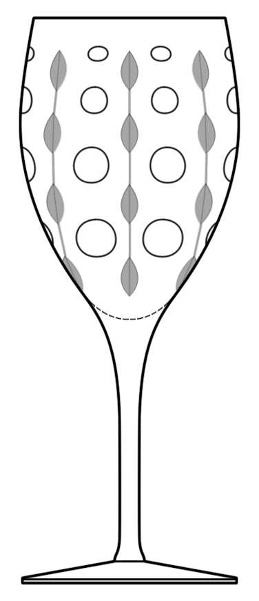 Perla Water Goblet by Artel-1