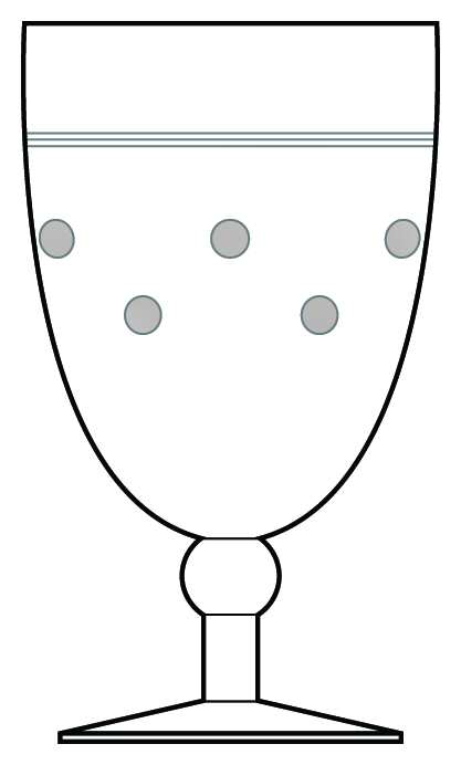 Decatur Collection Water Goblet by Artland-1