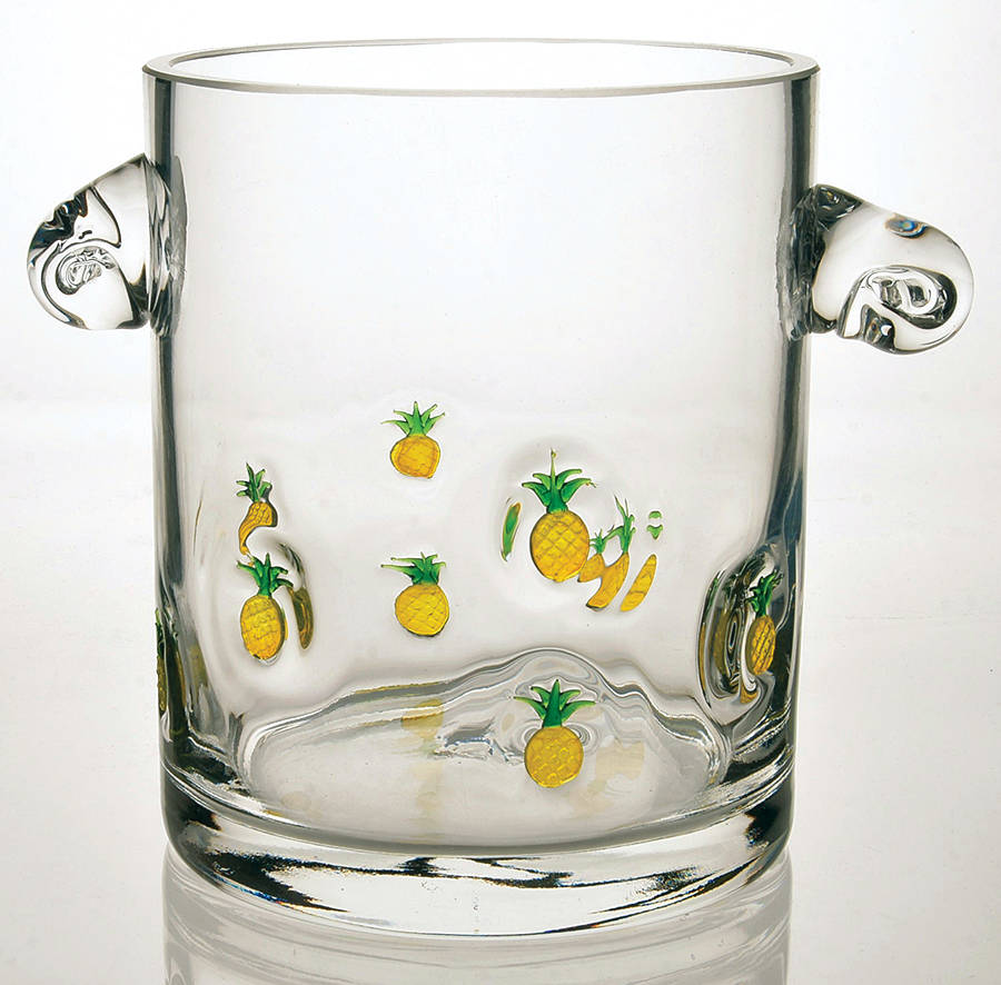 Pineapple Welcome Ice Bucket by Artland-1