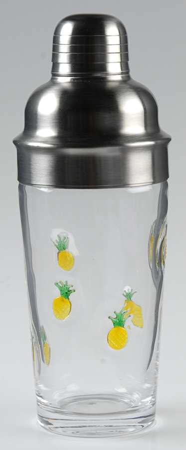 Pineapple Welcome Cocktail Shaker & Lid by Artland-1
