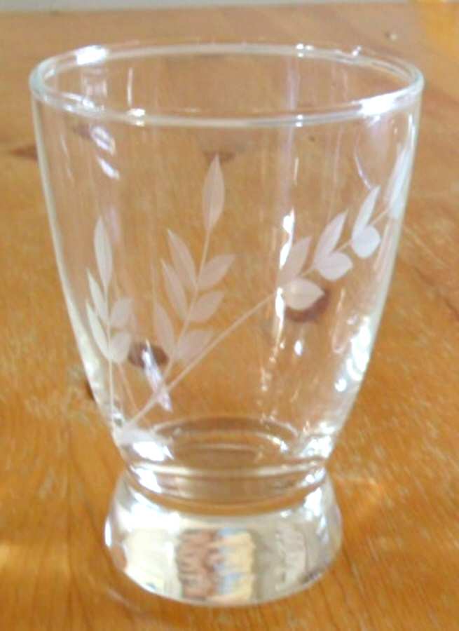 Swedish Modern Wheat 7 Oz Flat Tumbler by Anchor Hocking-1