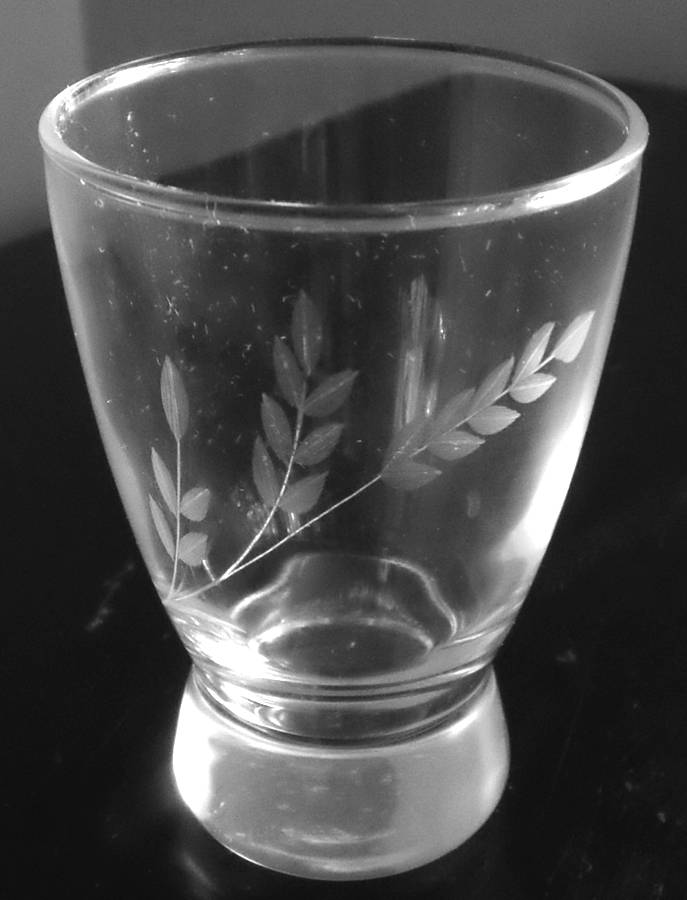 Swedish Modern Wheat 6 Oz Flat Tumbler by Anchor Hocking-1