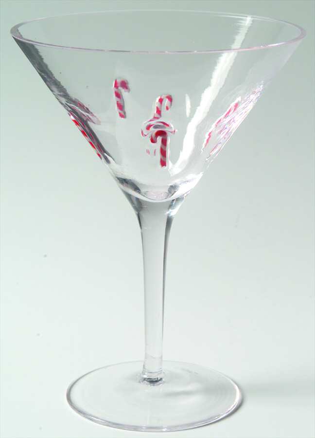 Candy Cane Martini Glass by Artland-1