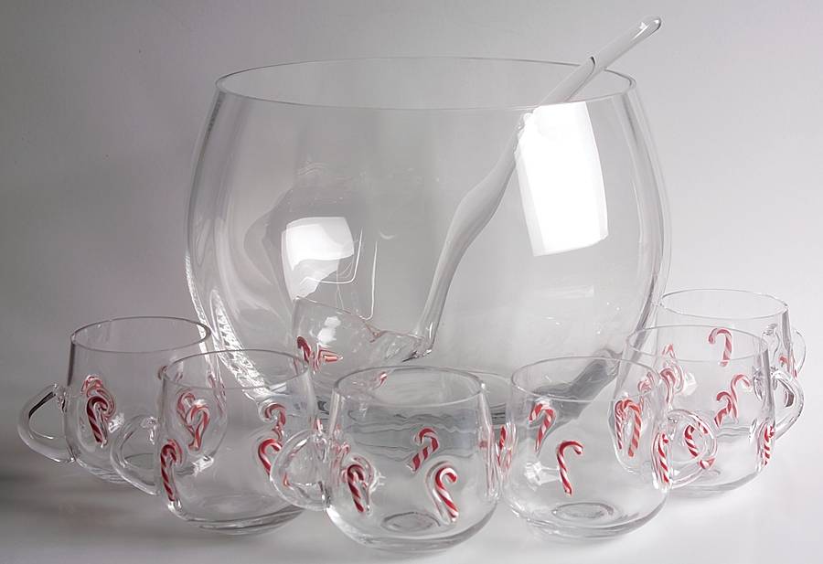 Candy Cane (8 Piece) Punch Set (PUN,6 PCU,CLAD) by Artland-1