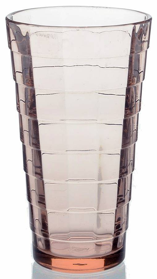 Carlyle Pink Cooler by Anchor Hocking-1