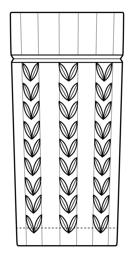AHC47 Clear 15 Oz Flat Tumbler by Anchor Hocking-1