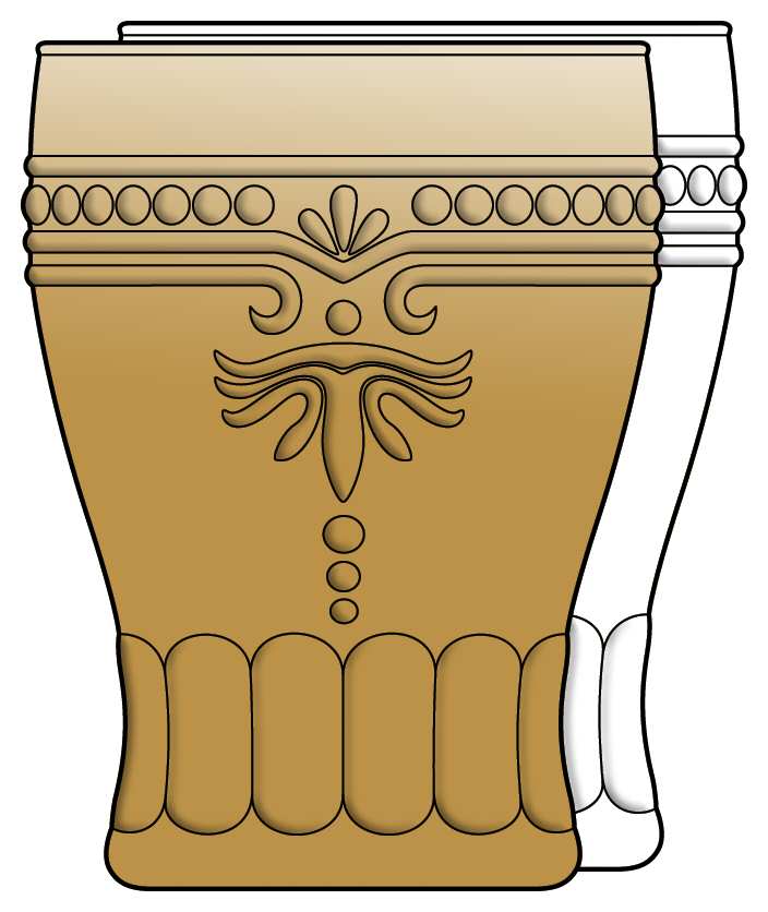Brasserie (Tumblers) Amber Flat Tumbler by Anthropologie Glass-1