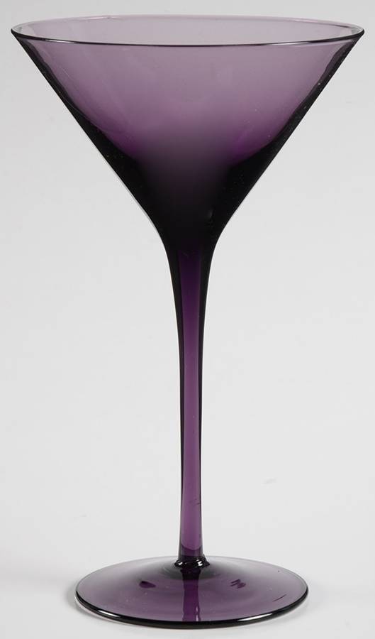 Midnight Amethyst Martini Glass by Artland-1