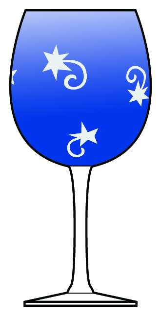 Holiday Stars Balloon Wine by Artland-1