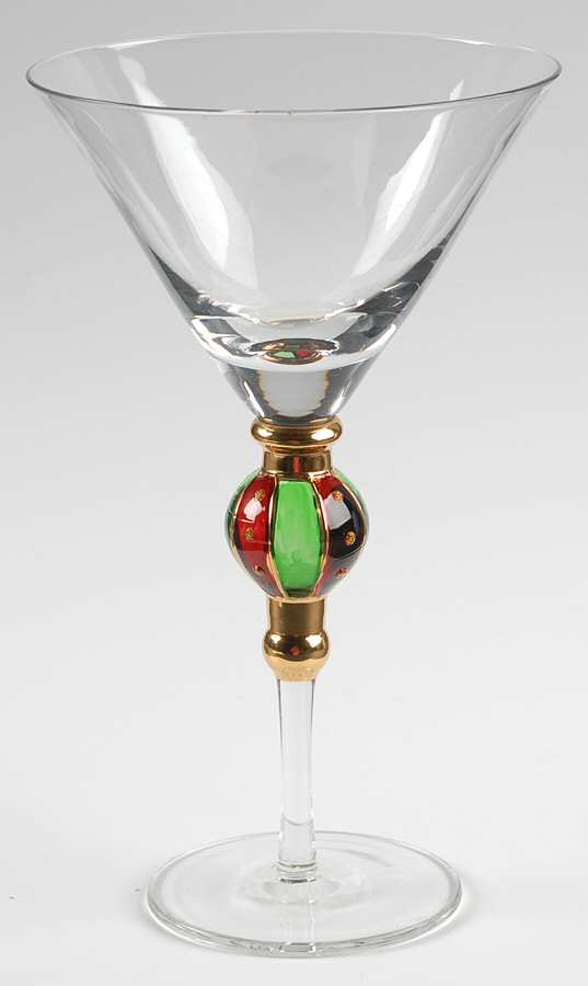 Christmas Splendor Martini Glass by Artland-1
