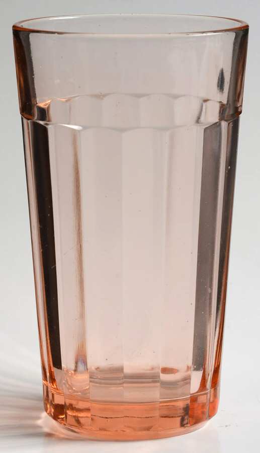 Pillar Optic Pink 12 Oz Flat Tumbler by Anchor Hocking-1