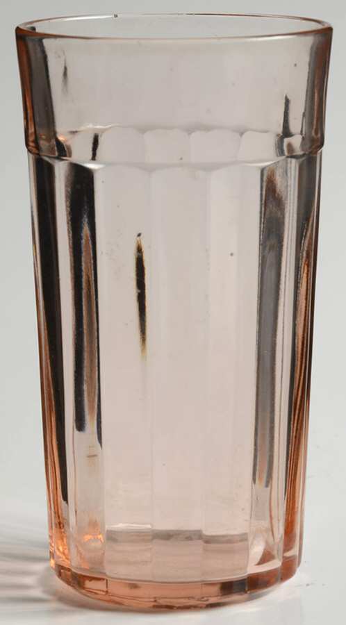 Pillar Optic Pink 10 Oz Flat Tumbler by Anchor Hocking-1