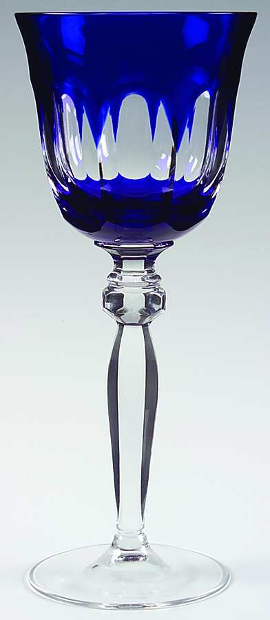 ANN4 Cobalt Blue Water Goblet by Anna Hutte-1