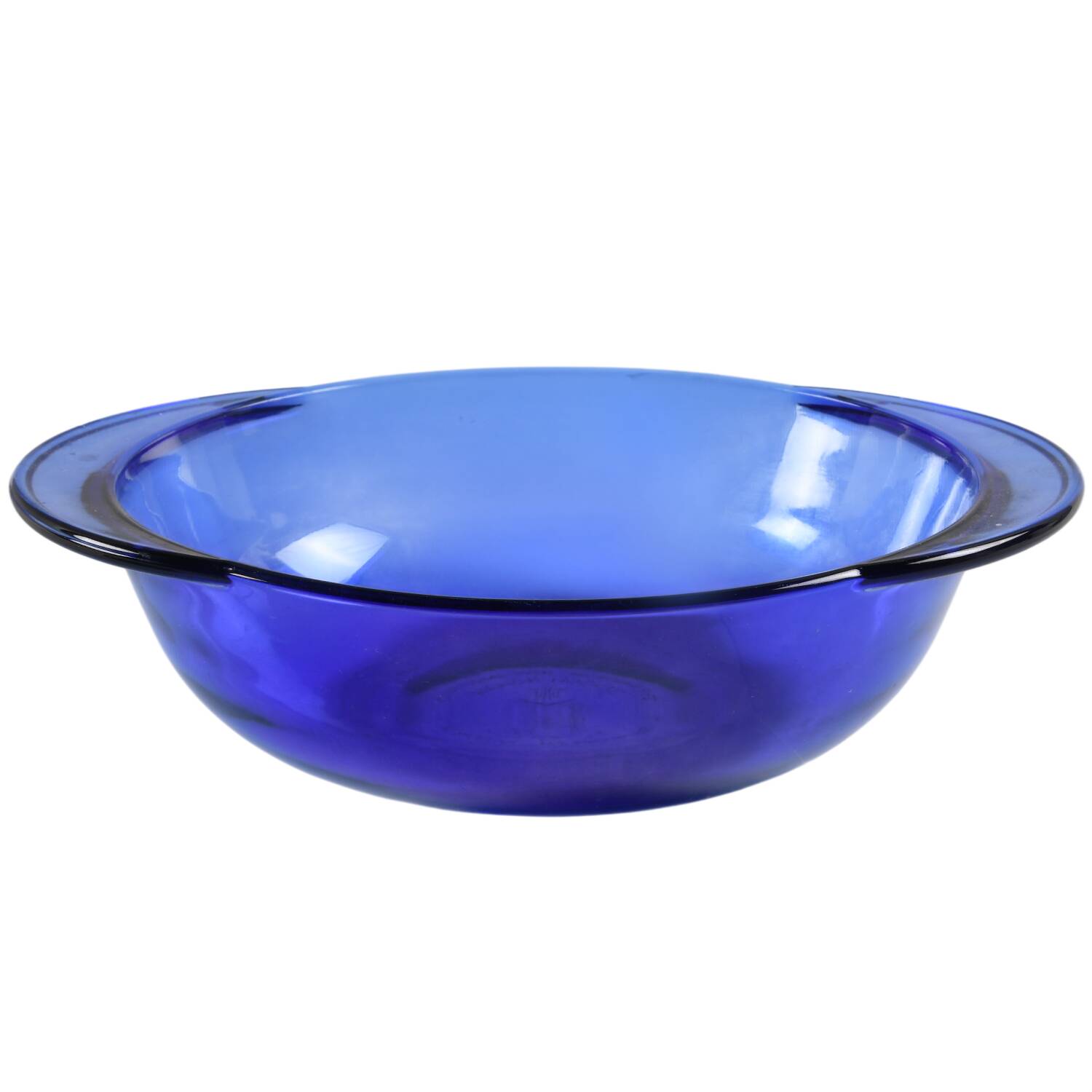 Essentials Cobalt Blue 2 Quart Round Covered Casserole, No Lid by Anchor Hocking-1