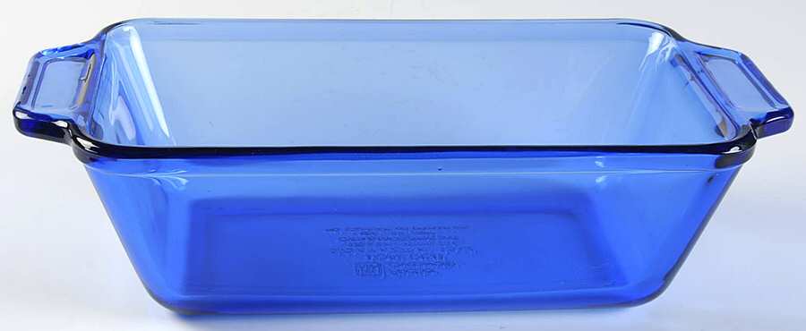 Essentials Cobalt Blue Loaf Pan by Anchor Hocking-1