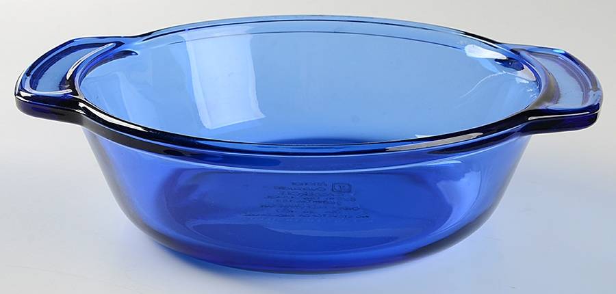 Essentials Cobalt Blue 1.5 Quart Round Casserole No Lid by Anchor Hocking-1