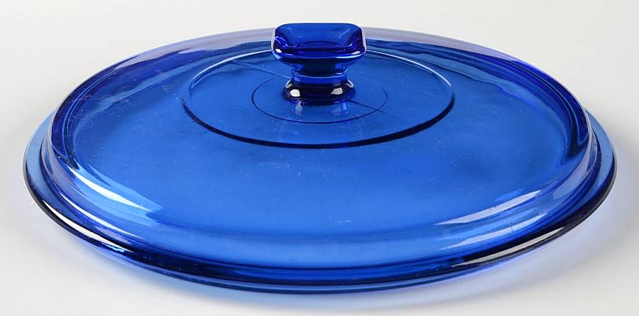 Essentials Cobalt Blue Lid for Round 1.5 Covered Casserole by Anchor Hocking-1