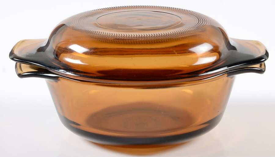 Harvest Amber Individual Casserole & Lid by Anchor Hocking-1