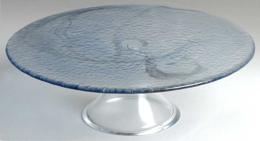 Nuage 12" Diameter Cake Stand/Pedestal by Allen Klein-1
