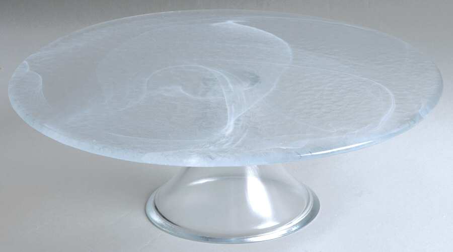 Nuage 12" Diameter Cake Stand/Pedestal by Allen Klein-1