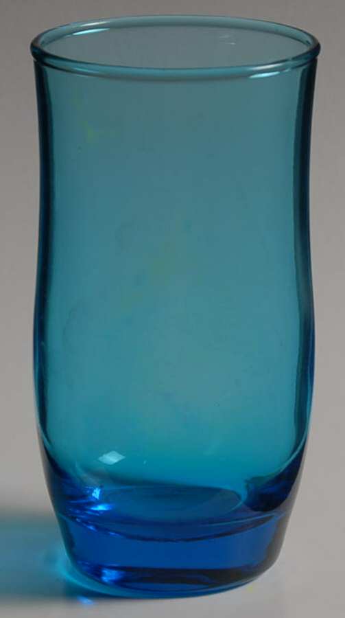 Flair Blue (Laser) (Multi Side Foot) 11 Oz Flat Tumbler by Anchor Hocking-1