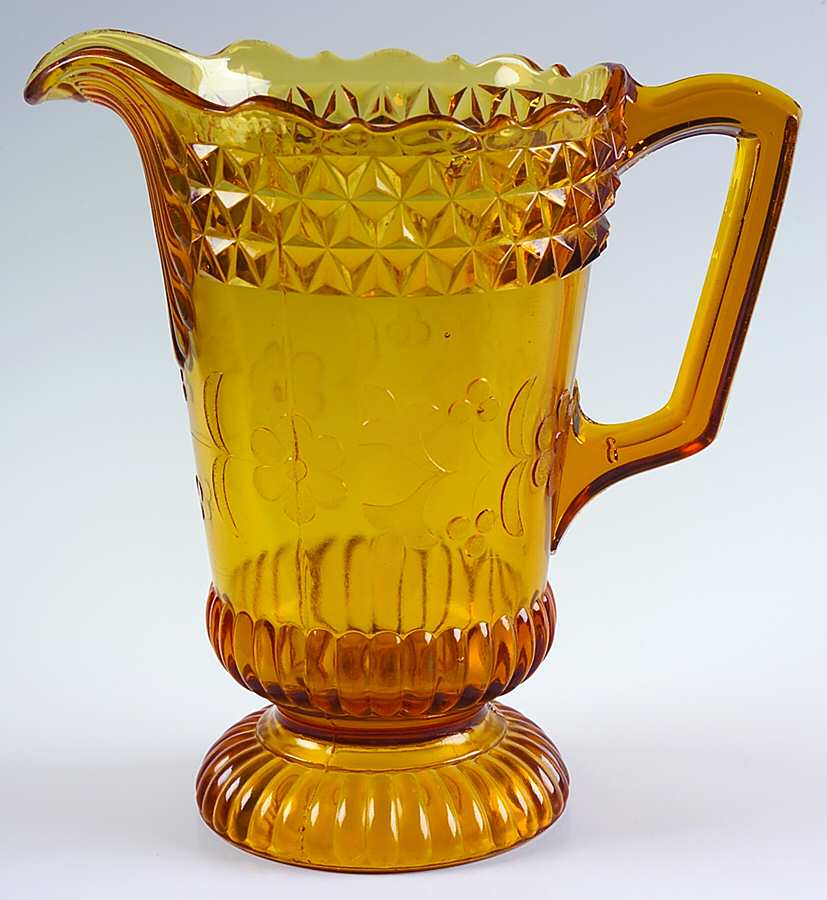 Wildflower Amber 64 Oz Pitcher by Adams & Co-1