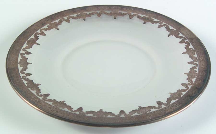 Vetro Silver (Frosted) Dessert Plate by Arte Italica-1